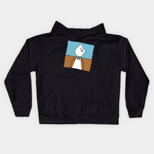 Crying Expression Drawing Kids Hoodie